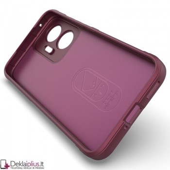 Magic Shield guminis dėklas - bordo spalvos (Xiaomi Poco F7 5G) Magic Shield guminis dėklas - bordo spalvos (Xiaomi Poco F7 5G)